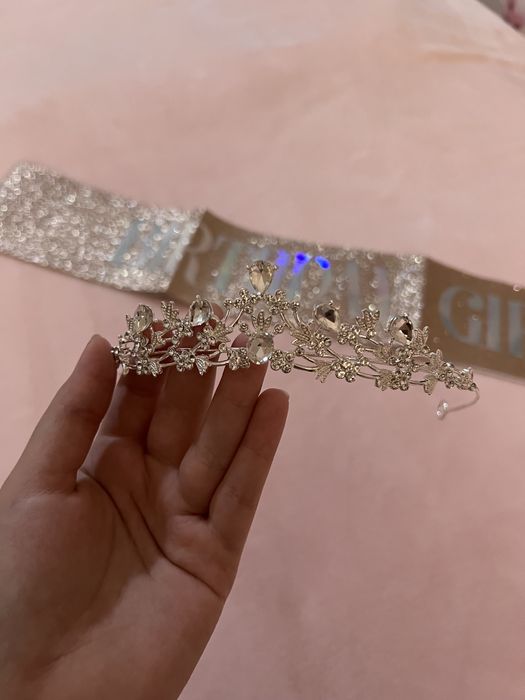 Корона,лента. День рождение