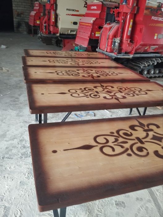 Дачни стол стул с цеха 200×80