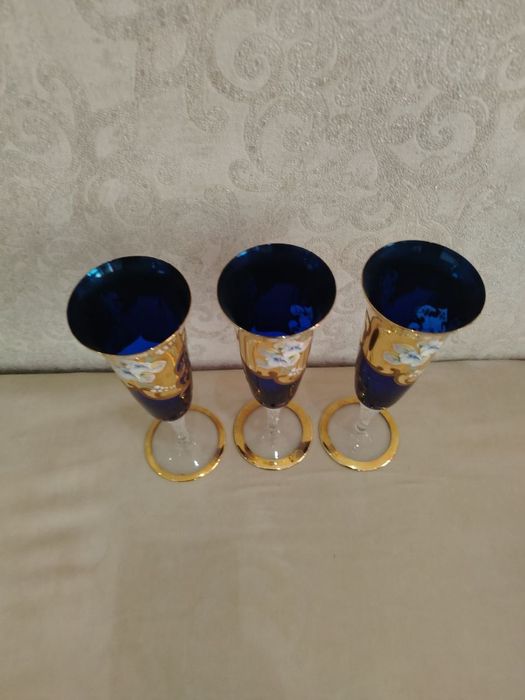 Продается набор чешского стекла Bohemia Чехия.
Оригинал, не современно