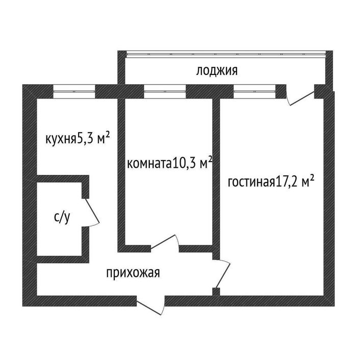 Продажа 2-комнатной квартиры