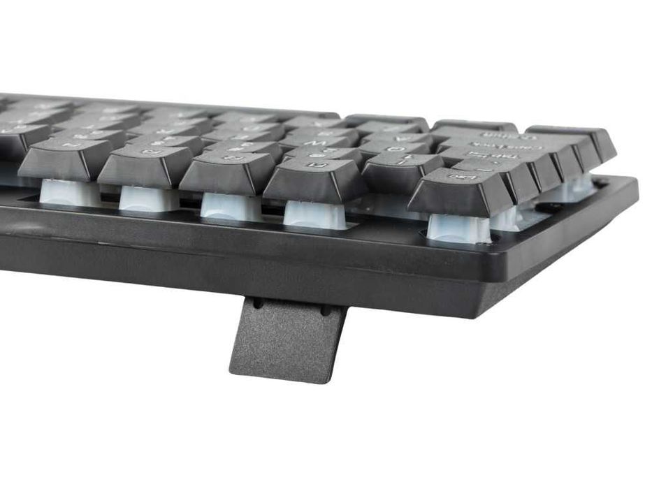 Tastatura gaming iluminata LED RGB silentioasa cu bloc numeric USB