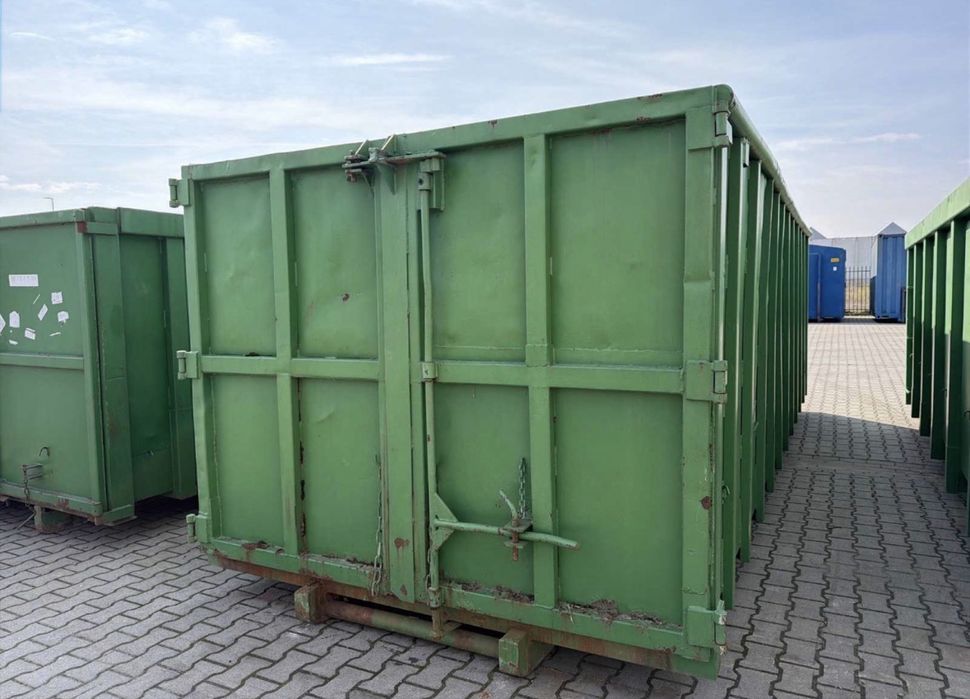 Container abroll kipper
