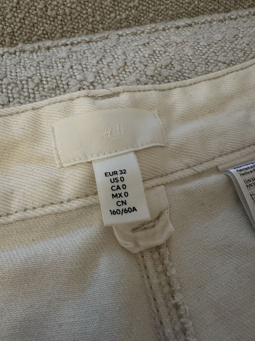 Jeans wide leg tip cargo H&M