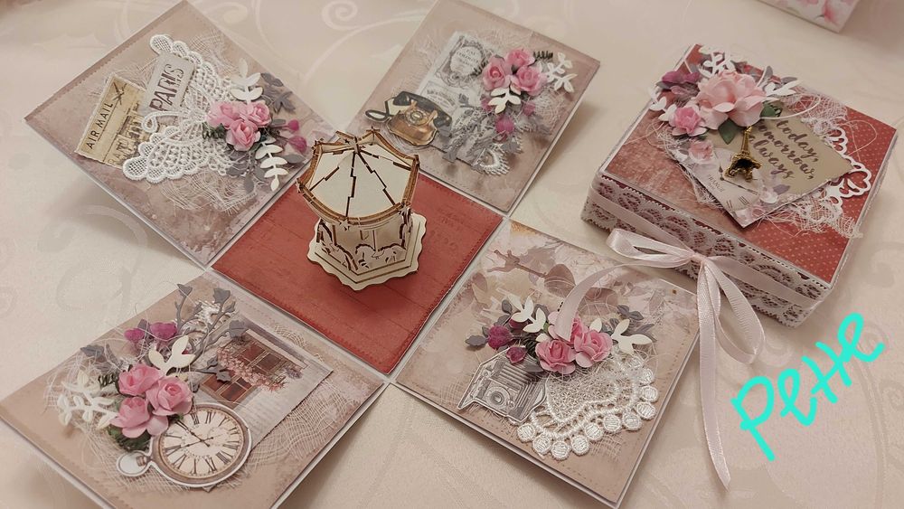 Експлодиращи кутии за всеки повод, бебе, юбилей, рожден ден - ръчни