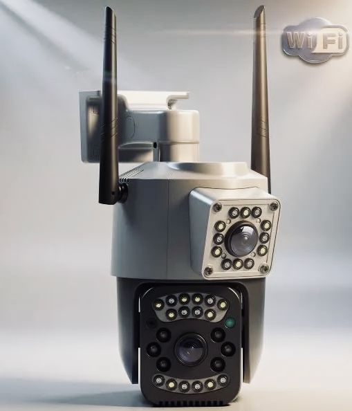 Камера с солнечной панелью