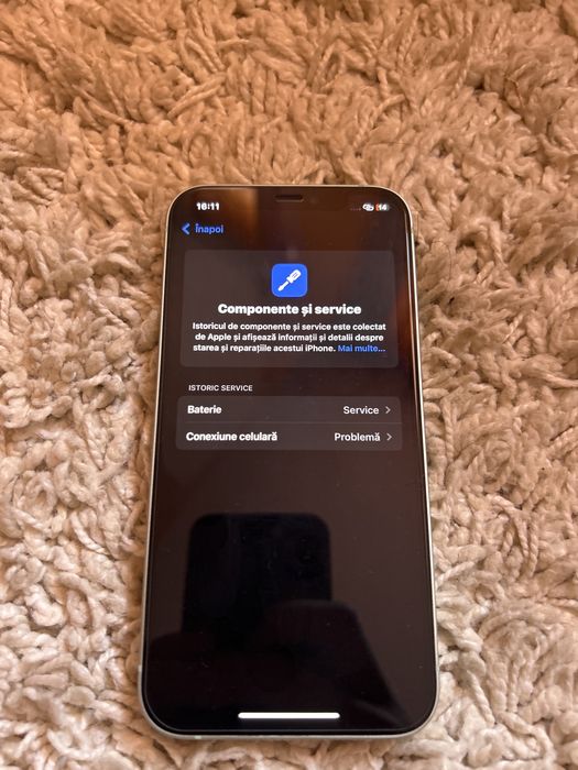 Iphone 12 - Ideal pentru piese/Uitilizarea pe Wi-Fi(problema placa de baza)