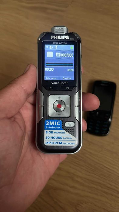 Reportofon Philips 3 microfoane