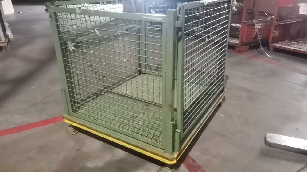 метални сгъваеми каси  100/100/100 см