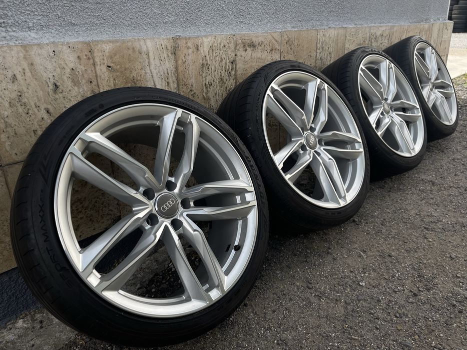 Jante Roti 20 S Line 5X112 Audi A4 A6 A7 C7 RS Allroad Anvelope vara 255 35 R20