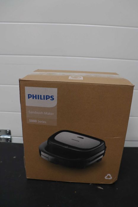 Сандвич тостер Philips серия 5000, 3 комплекта плочи, 750W