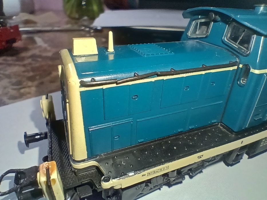 Locomotiva LDH, Roco DB BR 290, machetă trenuleț electric vagoane HO