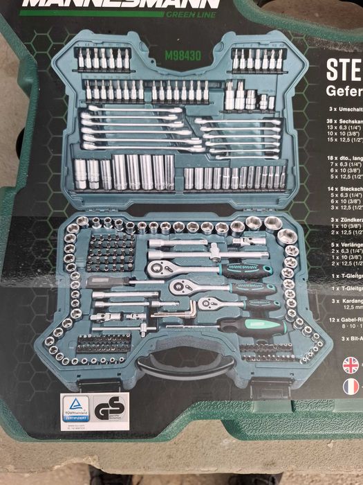 Bruder Mannesmann комплект гедоре 215 части