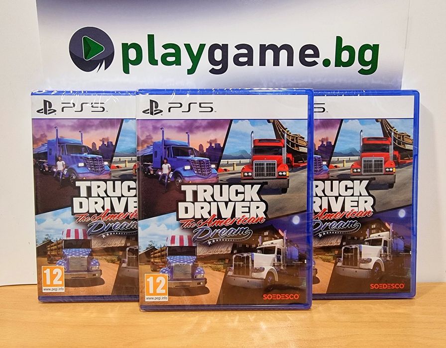 Чисто нова игра Truck Driver: The American Dream за PS5