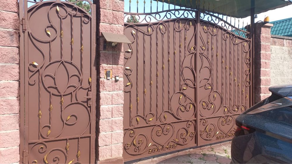Покраска крыш забор стен