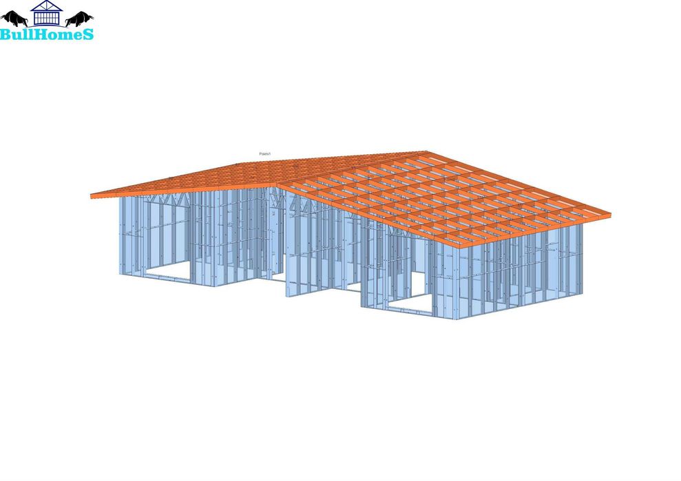 Къща,Бунгало,Преместваема къща,Сглобяеми къщи,Модулни,Жилищни-73м²