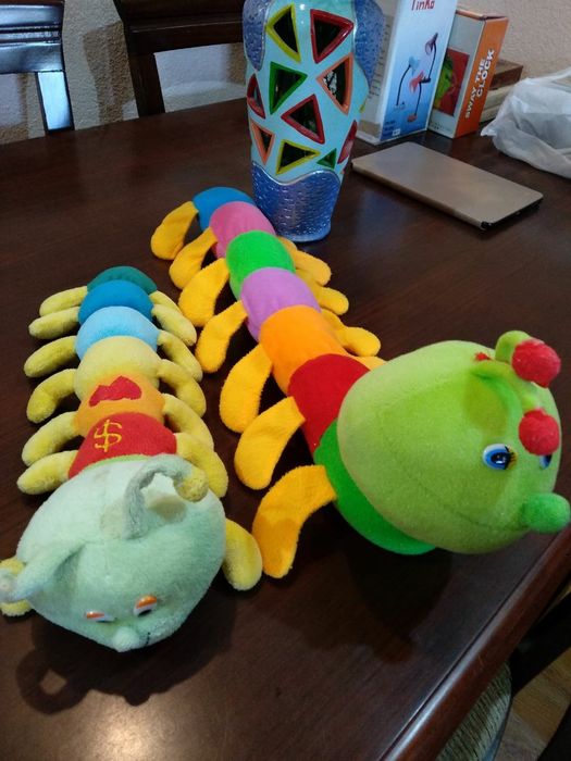 Игрушки гусенички