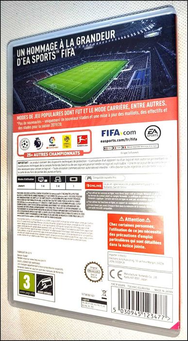 FIFA 20 Legacy Edition 2020 Nintendo Switch