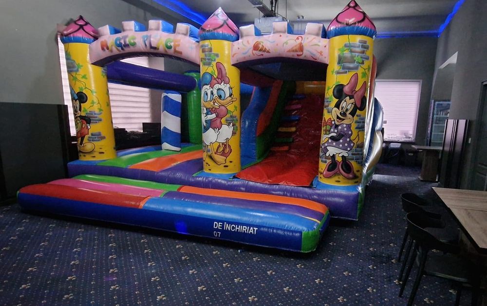 Închiriem tobogane gonflabile copii + locație pentru petreceri copii