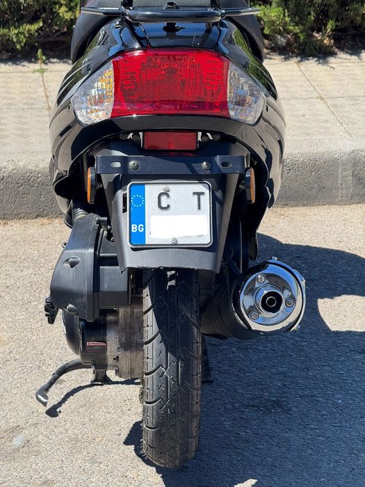 Мотопед/скутер Sunsto Znen, 4-тактов, 50 cc,10″ джанти