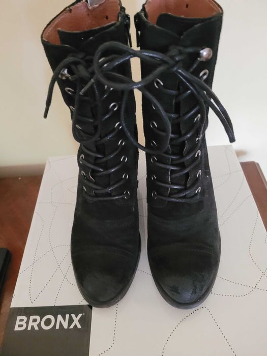 Боти естествена кожа, номер 38, BRONX