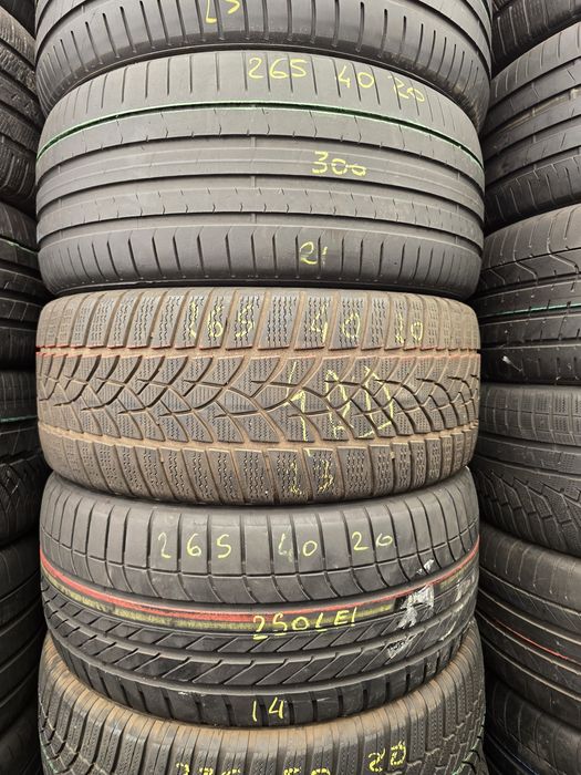 265 40 20 dunlop pirelli goodyear cate o buc