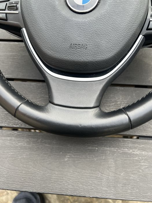 Bmw F10 спортен волан с пера и въбрация