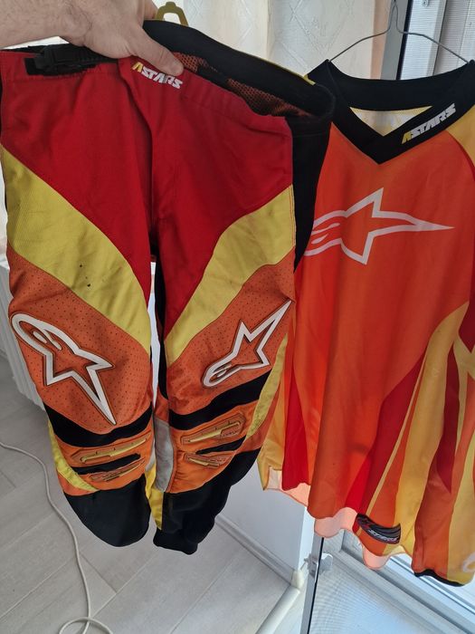 2 costume moto Alpinestars MX