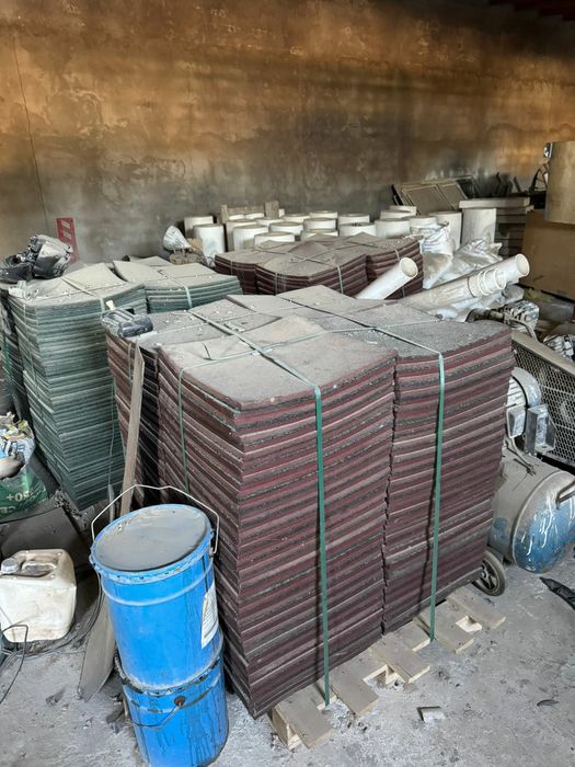 Резиновые покрытие Плитки