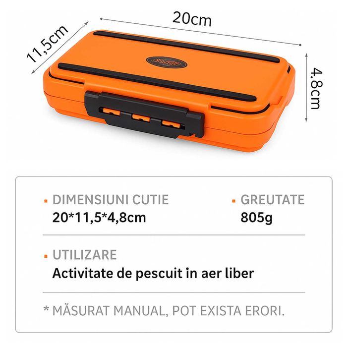 Set 343 accesorii pentru pescuit, kit complet - FIRMA/FACTURA