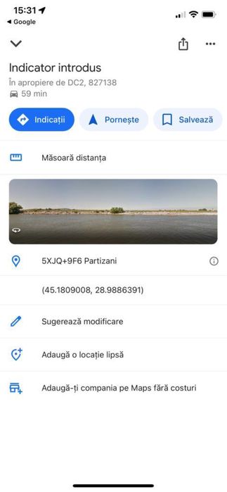 Vand teren  in Judetul Tulcea Loc. Partizan -Vulturu Mila 29