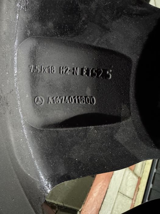 Jante originale Mercedes GLE,GLC, 235/60/18 iarna