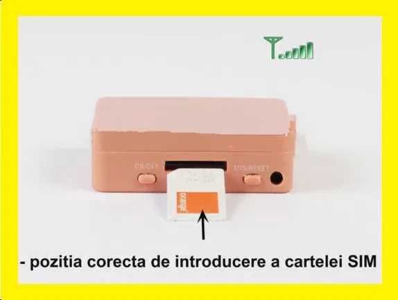 Cutia GSM + Casca de copiat MC-3500 – Sistem Invizibil pentru Copiat