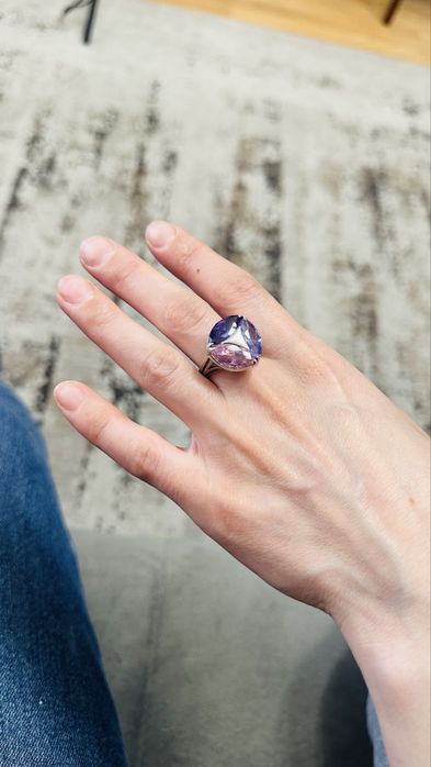 Кольцо серебро 925