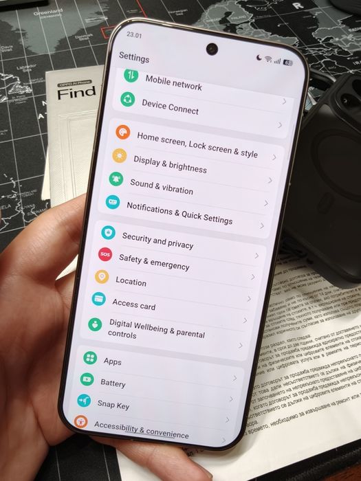 OPPO Find X9 Pro 16/512GB – 3 г. гаранция Yettel + 3 калъфа