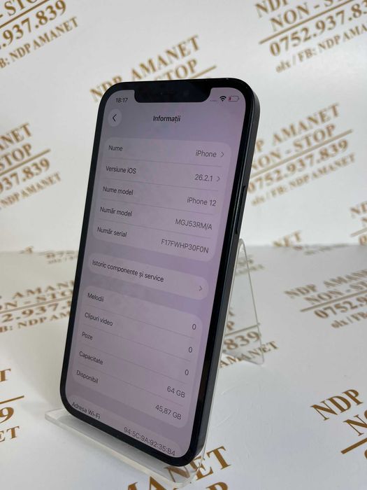 NDP Amanet NON-STOP Bld.Iuliu Maniu 69 IPHONE 12 (50521)