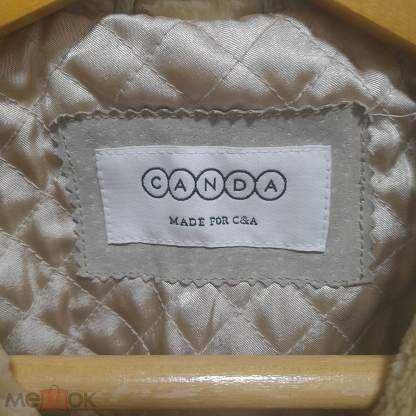 Замшевая куртка Canda / C&A / S / Винтаж.