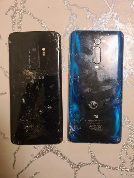 Обменяю 2 телефона  ксяоми ми9т  128gb  Samsung s9+