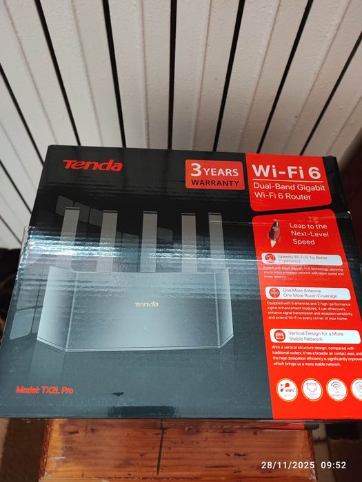 Tenda TX2LPro router wifi 6