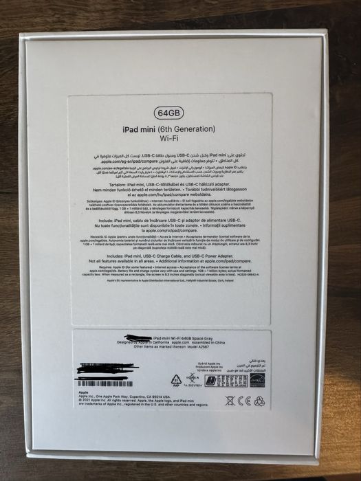 Apple iPad Mini 6 ;64GB ;Space Gray