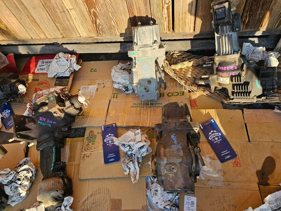 задний редуктор на Toyota Rav4