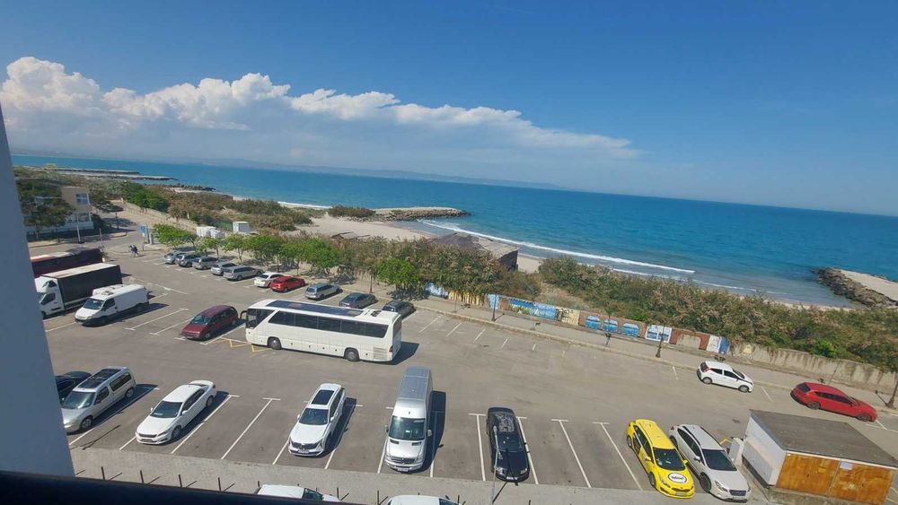 Тристаен апартамент с панорама море, Първа линия, Без такса