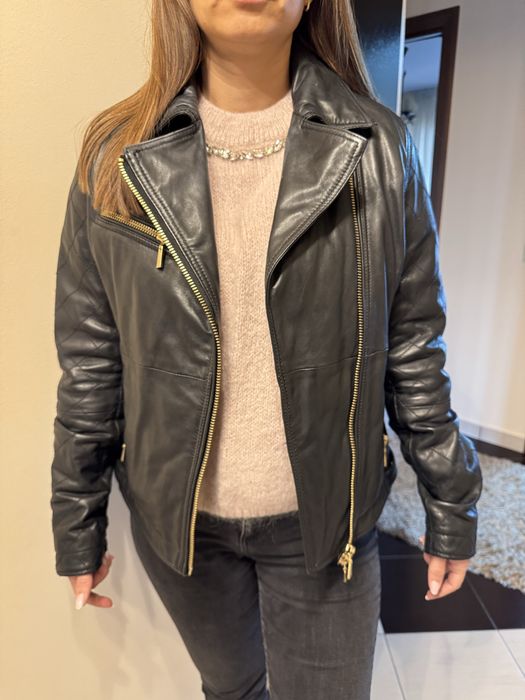 Geaca de piele groasa Geox