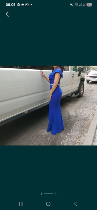 Вечернее красивое платье