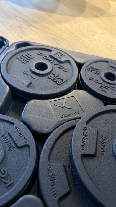 Set gantere Domyos (Decathlon)