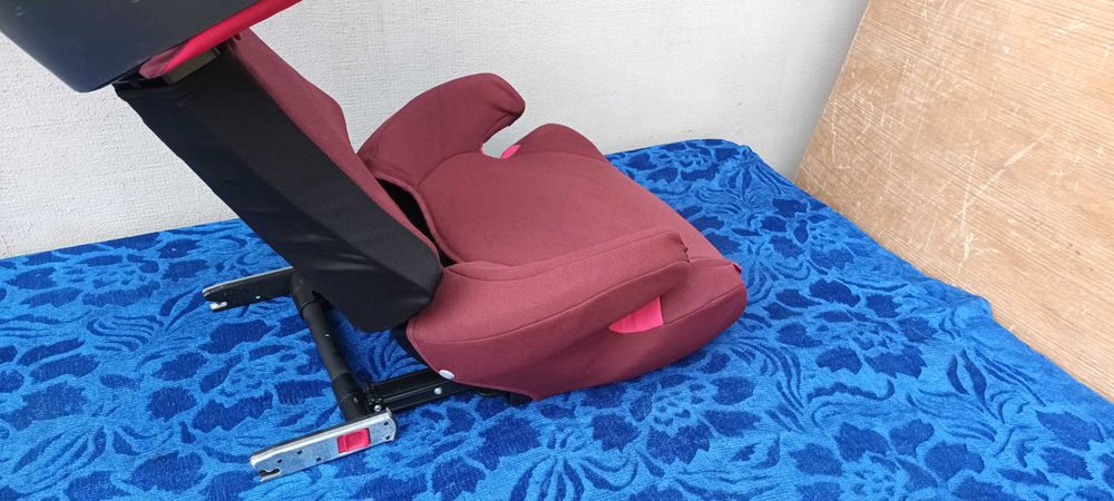 Scaun Auto Copii 15 - 36 kg | Cybex Solution iFix Hibiscus | Isofix