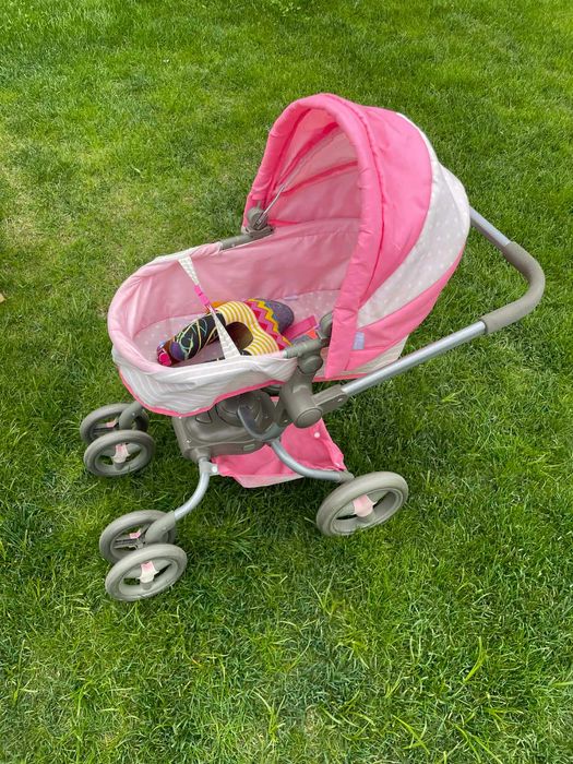 Landou, scaun de masa si cosulet pentru papusi