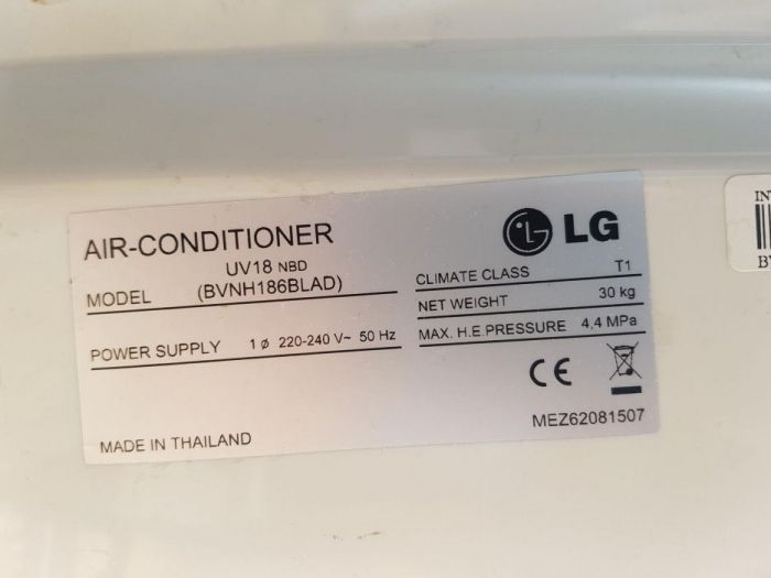 Vand clima unitate interna LG/clima Fujitsu Japan tavan 12000btu