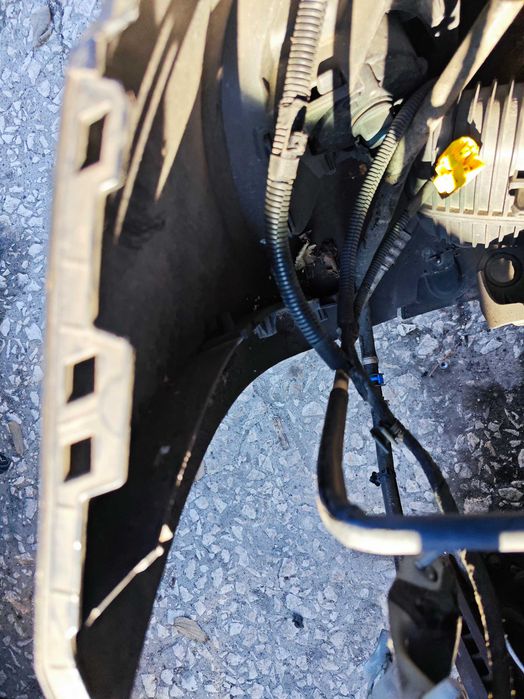 Оборудвана S-LINE предна броня Audi Q5 8R черна без отвори парктроник