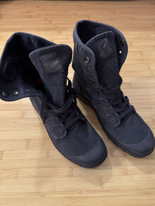 Ghete cizme bocanci Palladium albastru