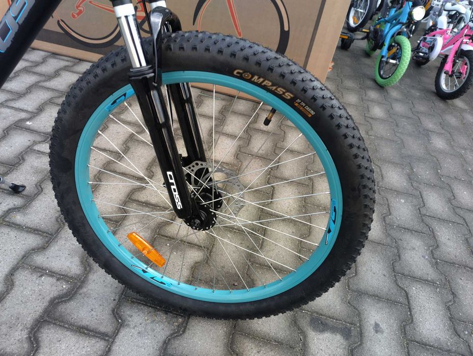 CROSS Алуминиев велосипед 24" SPEEDSTER boy 2db черен/син